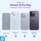 Apple iPhone 14 Pro Max Hoesje Schokbestendig en Dun TPU Transparant afbeelding 2