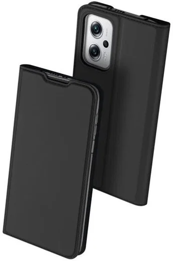 Dux Ducis Skin Pro Series Xiaomi Poco X4 GT Hoesje Portemonnee Zwart afbeelding 6