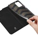 Dux Ducis Skin Pro Series Xiaomi Poco X4 GT Hoesje Portemonnee Zwart afbeelding 8
