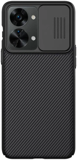 Nillkin CamShield OnePlus Nord 2T Hoesje met Camera Slider Zwart afbeelding 1