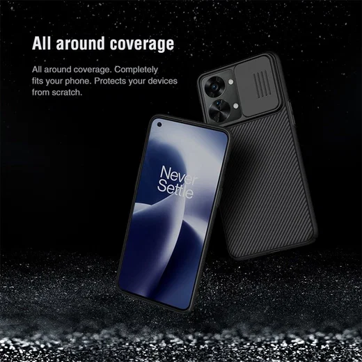 Nillkin CamShield OnePlus Nord 2T Hoesje met Camera Slider Zwart afbeelding 7