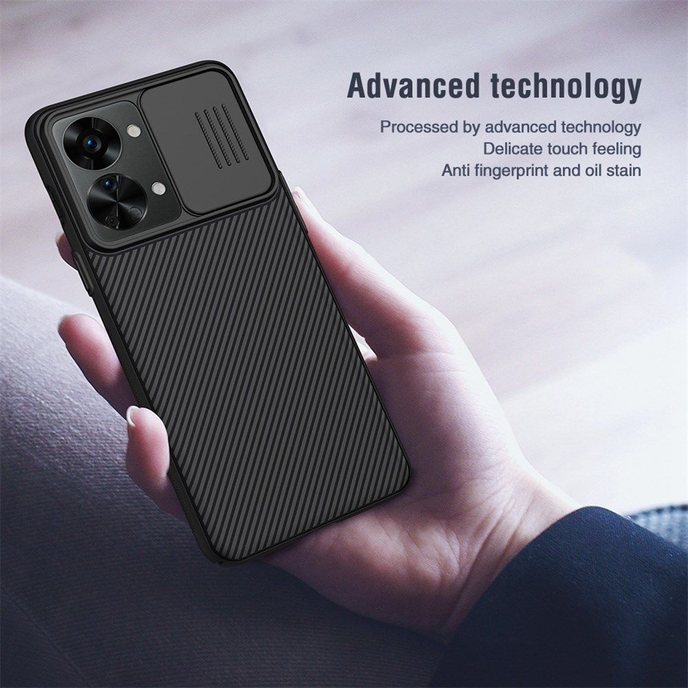 Nillkin CamShield OnePlus Nord 2T Hoesje met Camera Slider Zwart afbeelding 9