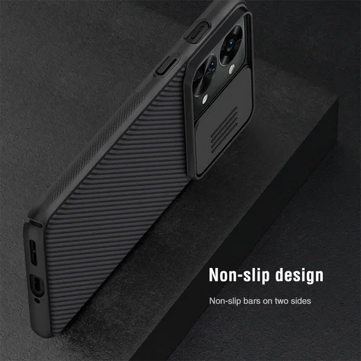 Nillkin CamShield OnePlus Nord 2T Hoesje met Camera Slider Zwart afbeelding 10