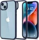 Apple iPhone 14 Hoesje Armor Back Cover Transparant Blauw afbeelding 1
