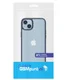 Apple iPhone 14 Hoesje Armor Back Cover Transparant Blauw afbeelding 2