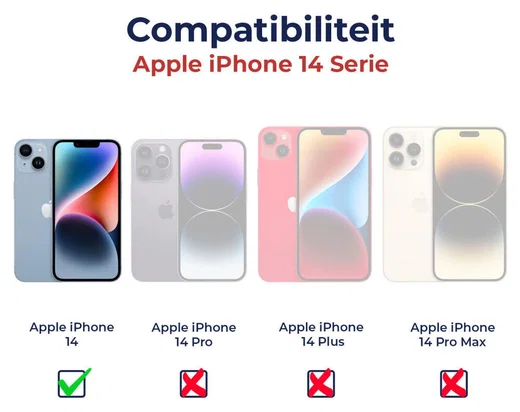 Apple iPhone 14 Hoesje Siliconen Back Cover Zwart afbeelding 8