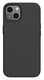 Apple iPhone 14 Hoesje Siliconen Back Cover Zwart afbeelding 2