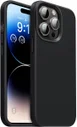 Apple iPhone 14 Pro Hoesje Siliconen Back Cover Zwart