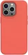 Apple iPhone 14 Pro Hoesje Siliconen Back Cover Rood afbeelding 2