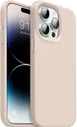 Apple iPhone 14 Pro Hoesje Siliconen Back Cover Roze
