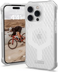 Urban Armor Gear Essential Armor iPhone 14 Pro Hoesje MagSafe Ice afbeelding