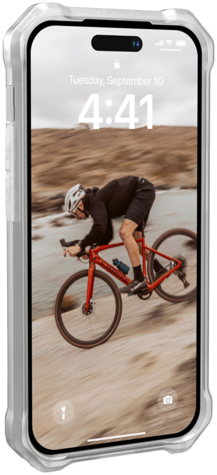 Urban Armor Gear Essential Armor iPhone 14 Pro Hoesje MagSafe Ice afbeelding 7