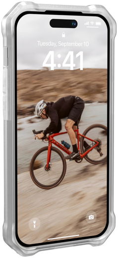 Urban Armor Gear Essential Armor iPhone 14 Pro Hoesje MagSafe Ice afbeelding 7