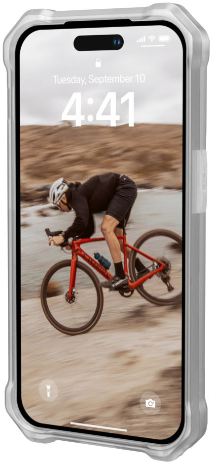 Urban Armor Gear Essential Armor iPhone 14 Pro Hoesje MagSafe Ice afbeelding 9