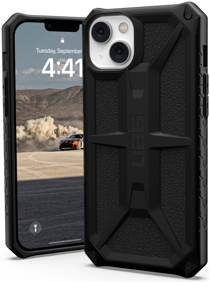 Urban Armor Gear Monarch Apple iPhone 14 Plus Hoesje Zwart afbeelding 1