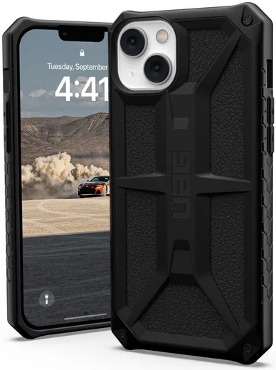 Urban Armor Gear Monarch Apple iPhone 14 Plus Hoesje Zwart afbeelding 1