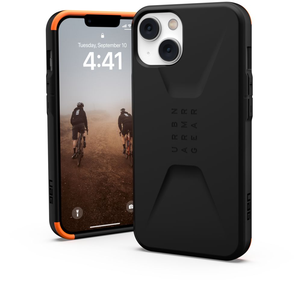 Urban Armor Gear Civilian Apple iPhone 14 Hoesje Back Cover Zwart afbeelding 2