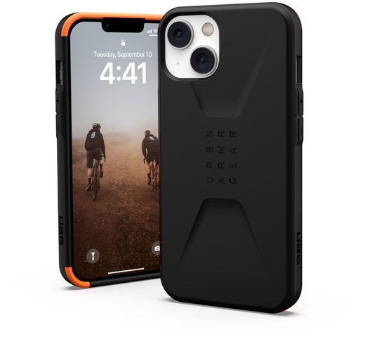 Urban Armor Gear Civilian Apple iPhone 14 Hoesje Back Cover Zwart afbeelding 2