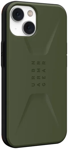 Urban Armor Gear Civilian Apple iPhone 14 Hoesje Back Cover Olive afbeelding 4
