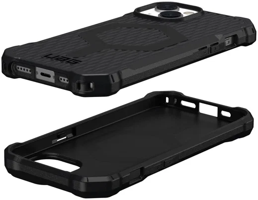Urban Armor Gear Essential Armor Apple iPhone 14 Hoesje MagSafe Zwart afbeelding 5