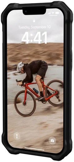 Urban Armor Gear Essential Armor Apple iPhone 14 Hoesje MagSafe Zwart afbeelding 7