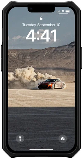 Urban Armor Gear Monarch Apple iPhone 14 Hoesje Kevlar Zwart afbeelding 8
