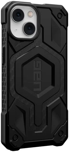 Urban Armor Gear Monarch Pro iPhone 14 Hoesje MagSafe Carbon Fiber afbeelding 4