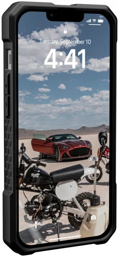 Urban Armor Gear Monarch Pro iPhone 14 Hoesje MagSafe Kevlar Zwart afbeelding 7