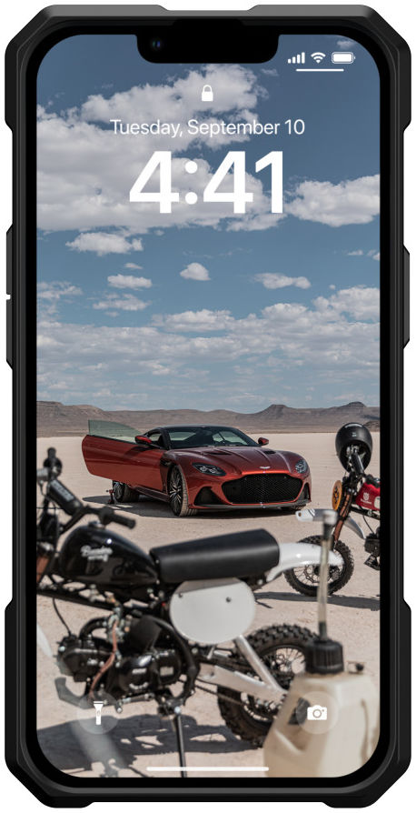 Urban Armor Gear Monarch Pro iPhone 14 Hoesje MagSafe Kevlar Zwart afbeelding 8