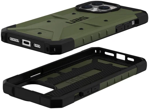 Urban Armor Gear Pathfinder Apple iPhone 14 Pro Max Hoesje Olive afbeelding 3