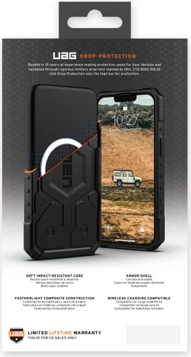 Urban Armor Gear Pathfinder iPhone 14 Pro Max Hoesje met MagSafe Olive afbeelding 19