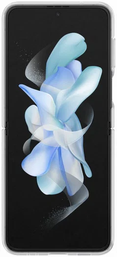 Origineel Samsung Galaxy Z Flip 4 Hoesje Clear Cover Ring Transparant afbeelding 5