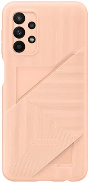 Origineel Samsung Galaxy A23 Hoesje Card Slot Cover Oranje