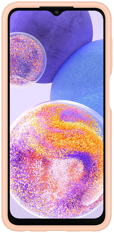 Origineel Samsung Galaxy A23 Hoesje Card Slot Cover Oranje afbeelding 3