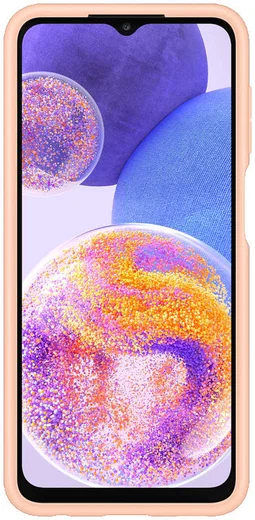 Origineel Samsung Galaxy A23 Hoesje Card Slot Cover Oranje afbeelding 3