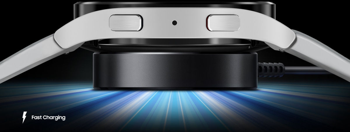 Originele Samsung Draadloze Oplader voor Galaxy Watches Zwart afbeelding 5