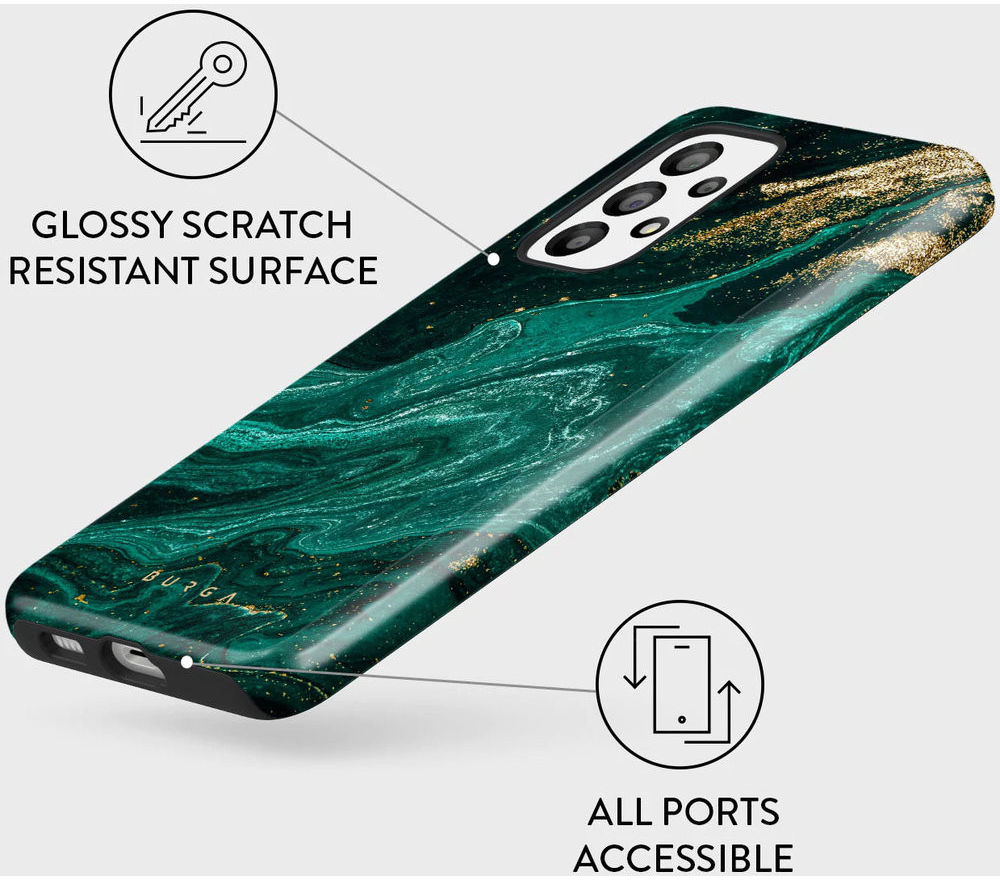 Burga Tough Case Samsung Galaxy A33 Hoesje Emerald Pool afbeelding 4