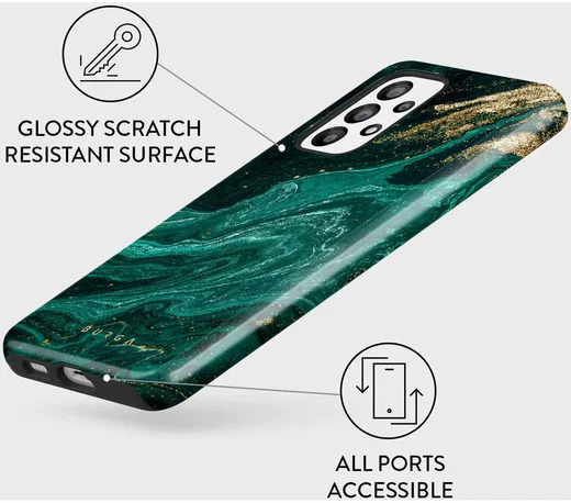 Burga Tough Case Samsung Galaxy A33 Hoesje Emerald Pool afbeelding 4