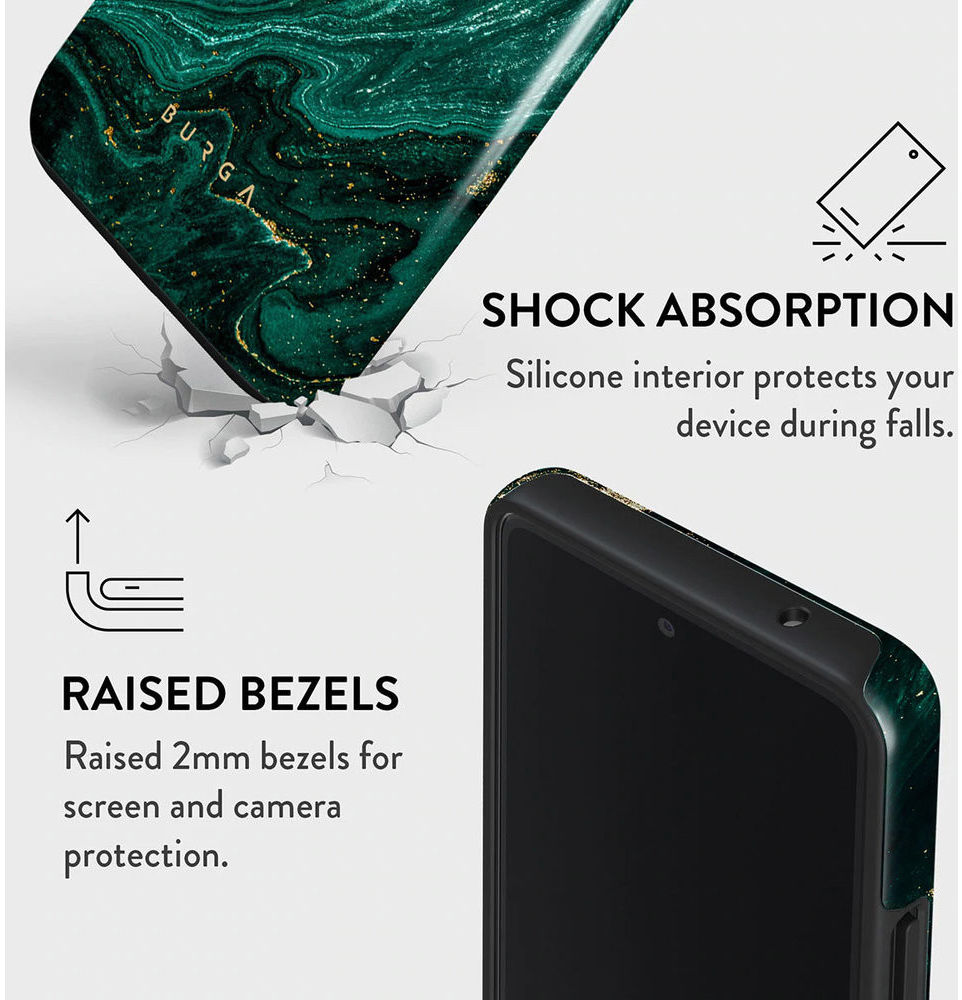 Burga Tough Case Samsung Galaxy A33 Hoesje Emerald Pool afbeelding 5