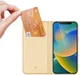 Dux Ducis Skin Pro Series Apple iPhone 14 Hoesje Portemonnee Goud afbeelding 2