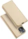 Dux Ducis Skin Pro Series Apple iPhone 14 Hoesje Portemonnee Goud afbeelding 1