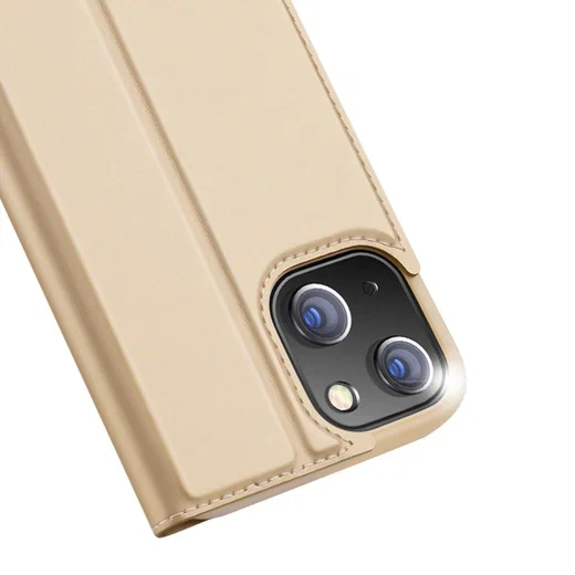 Dux Ducis Skin Pro Series Apple iPhone 14 Hoesje Portemonnee Goud afbeelding 11