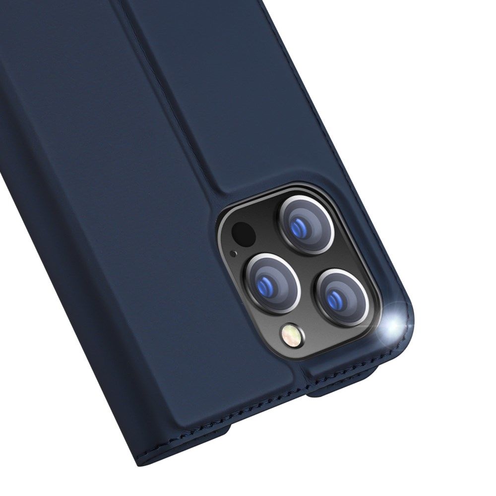 Dux Ducis Skin Pro Series Apple iPhone 14 Pro Max Hoesje Wallet Blauw afbeelding 10