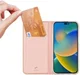 Dux Ducis Skin Pro Series Apple iPhone 14 Pro Max Hoesje Wallet Roze afbeelding 1