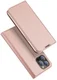 Dux Ducis Skin Pro Series Apple iPhone 14 Pro Max Hoesje Wallet Roze afbeelding 2