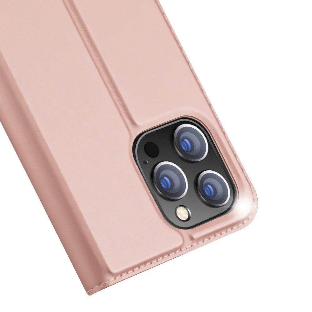 Dux Ducis Skin Pro Series Apple iPhone 14 Pro Max Hoesje Wallet Roze afbeelding 11