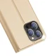 Dux Ducis Skin Pro Series Apple iPhone 14 Pro Max Hoesje Wallet Goud afbeelding 11