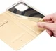 Dux Ducis Skin Pro Series Apple iPhone 14 Pro Max Hoesje Wallet Goud afbeelding 4