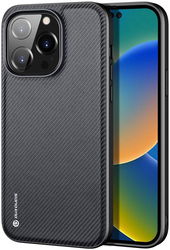 Dux Ducis Fino Series Apple iPhone 14 Pro Hoesje Back Cover Zwart afbeelding