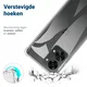 OnePlus Nord 2T Hoesje Schokbestendig en Dun TPU Transparant afbeelding 4